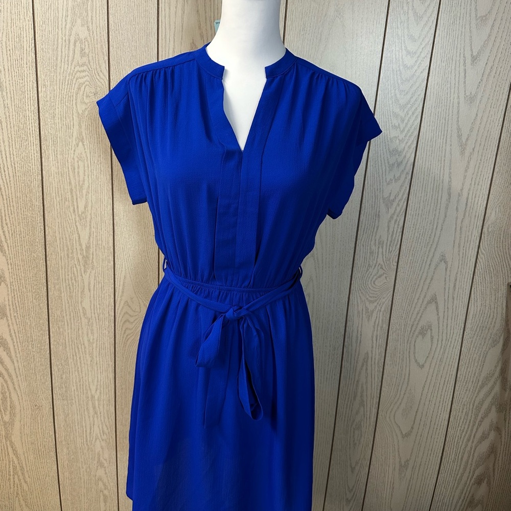Monteau Royal Blue Midi Dress